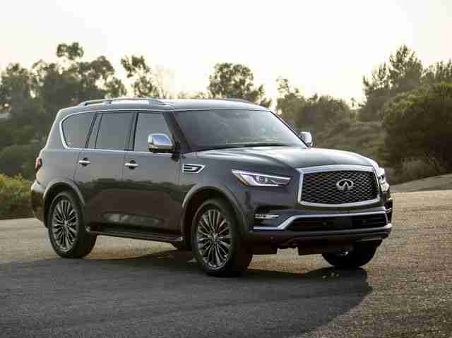 infiniti car list