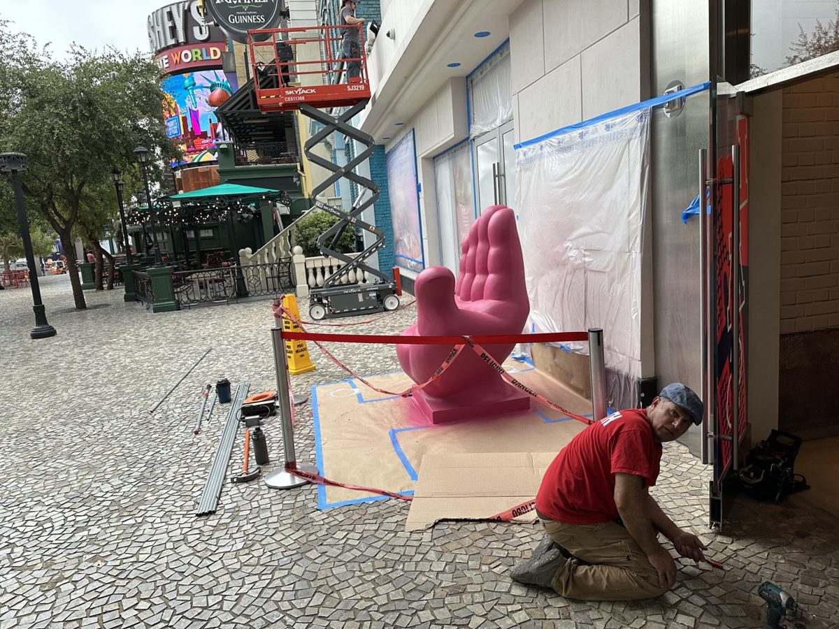 Commercial door lock work on the Las Vegas Strip